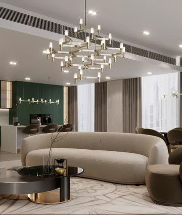 Современная эстетика квартир в Дубае