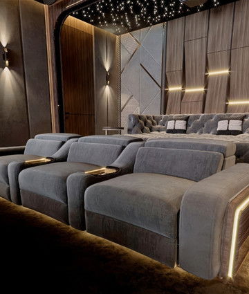 Luxury Home Cinema Interior Dubai