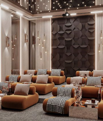 Unveiling Opulence: Home Cinema Interior Design