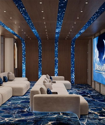 Cozy Home Cinema Interior Design and Fit-Out