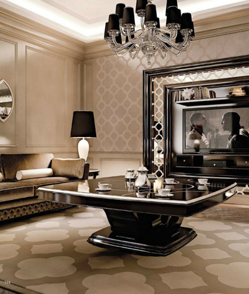 Haute couture of Italy furniture