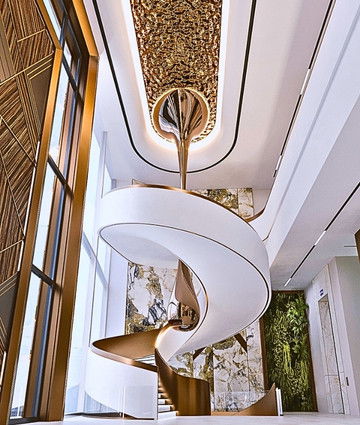 Дизайн интерьера ультра-роскошной виллы на La Mer Island