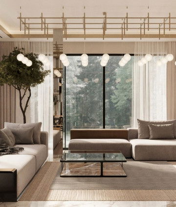 Апартаменты One Palm Jumeirah, Дубай — элитный интерьер