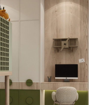 Royal Style Kids Bedroom Interior