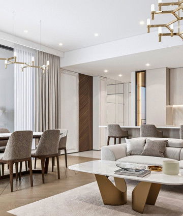 Апартаменты Porte La Mer — дизайн и меблировка от экспертов