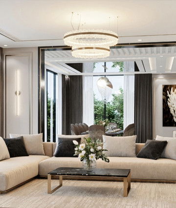 Вилла в Arabian Ranches 2, Дубай — интерьер современной классики