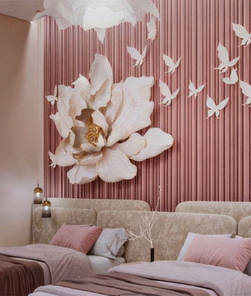 Smart luxury children's room decoration