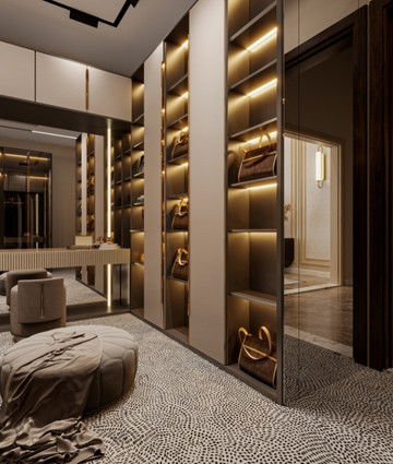 Лучший дизайн гардеробной