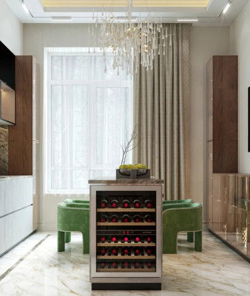 Дизайн интерьера большой роскошной квартиры