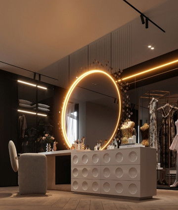 Новый классический гардероб для виллы в Саудовской Аравии