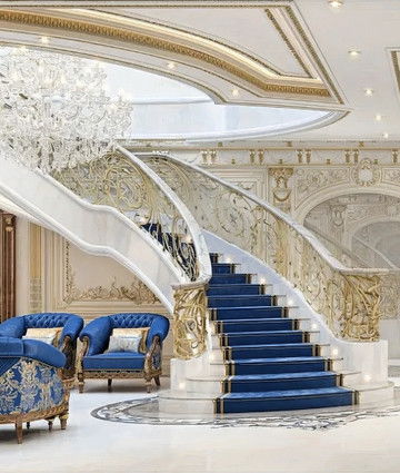 Великолепный дизайн виллы в Абу-Даби