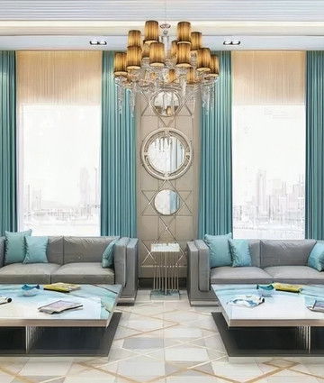 Вилла в Маскате, Оман — интерьер и архитектура