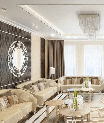 Arabian Rancho Dubai — интерьер роскошной виллы в стиле современной классики