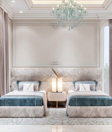 Luxurious Kid`s Bedroom For Princess