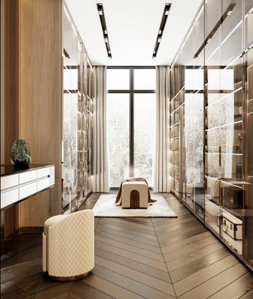 Дизайн гардероба и интерьера детской для девочек