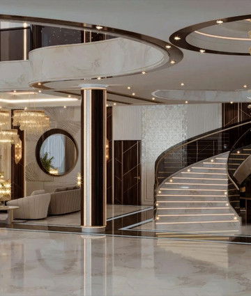 Стильный дизайн виллы