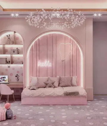 HARMONY INTERIOR DESIGN FOR GIRL’S BEDROOM