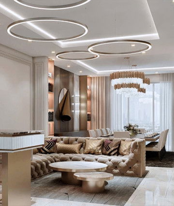 Роскошная вилла в Абудже — классический интерьер