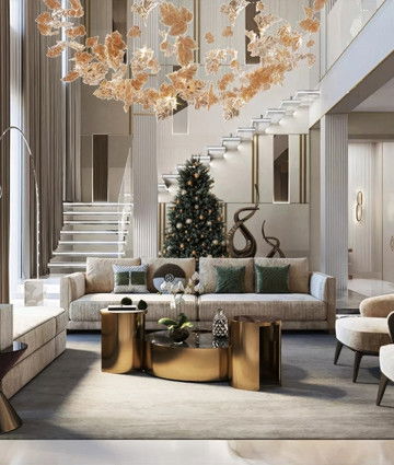 Изысканный дизайн виллы в Дубае