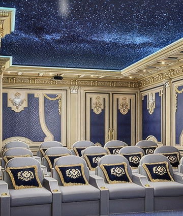 Best Dubai cinema home interior