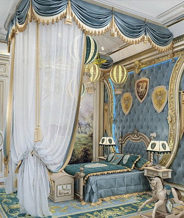 Royal Children`s Bedroom