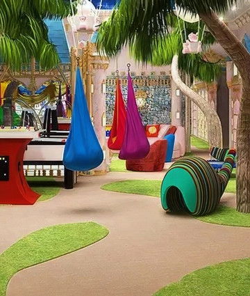 Kinder play room interior by Katrina Antonovich