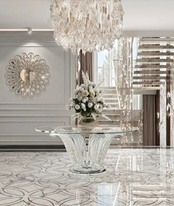 Изысканный дизайн и декор виллы в Emirates Hills — Антонович Дизайн