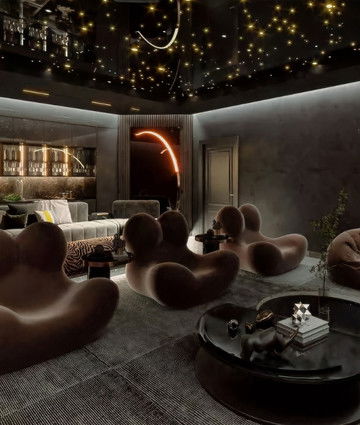 Customized Furniture For Modern Home Cinema