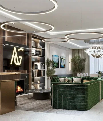 Modern luxury villa renovation in Abu Dhabi