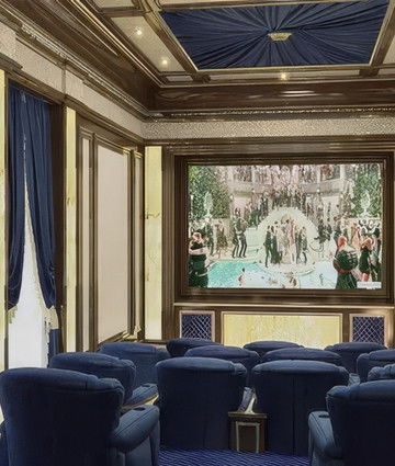 Cozy Home Cinema Design