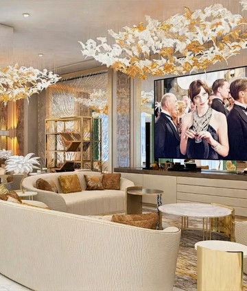 Роскошный дизайн интерьера в Дубае