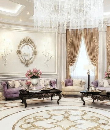 Стильный дизайн виллы в Дубае