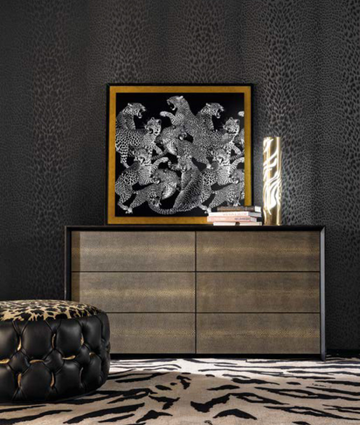 Luxury designer chest of drawers