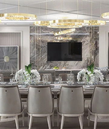 Роскошно оформленная квартира в неоклассическом стиле