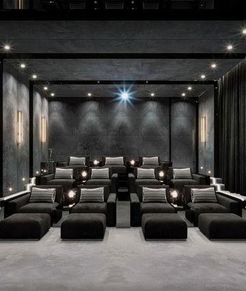 Home Theater Modern Masterpiece