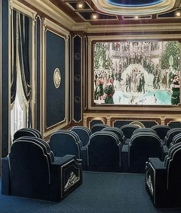 CLASSIC STYLE HOME CINEMA INTERIORS