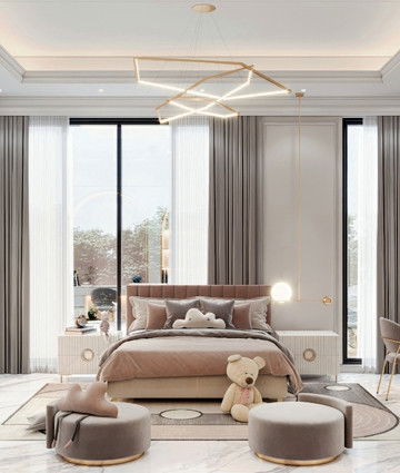 Comfortable Kid`s Bedroom Design Idea