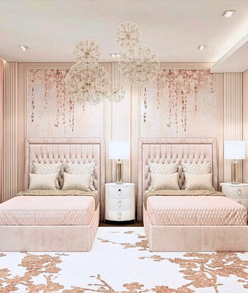 Cute Children`s Bedroom For Princess