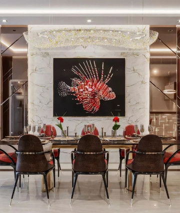 Роскошные апартаменты JBR Beach Resort — интерьер и отделка