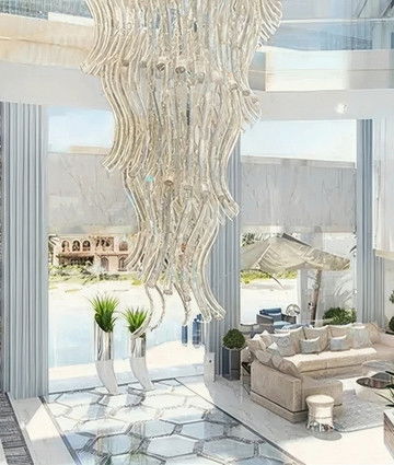 Вилла Пальм-Джумейра — интерьер и планировка