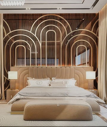 Aesthetic Chic modern bedroom