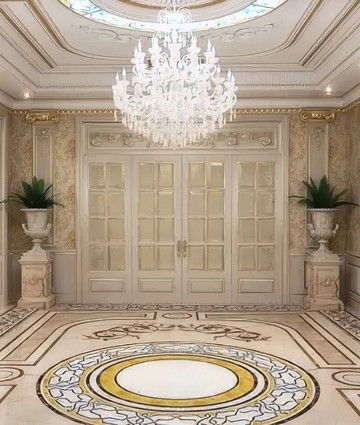 Вилла в Абу-Даби: роскошный интерьер