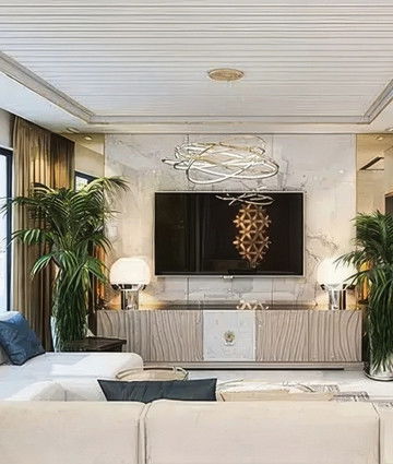 Эксклюзивный интерьер пентхауса на Пальме в Дубае