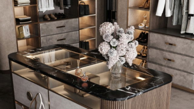 Роскошная гардеробная премиум‑класса