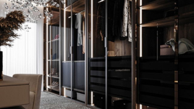 Дизайн гардеробной комнаты