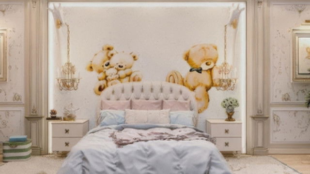 تصميم غرفة الأطفال في دبي