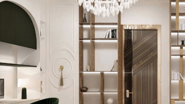 Study kids room interior