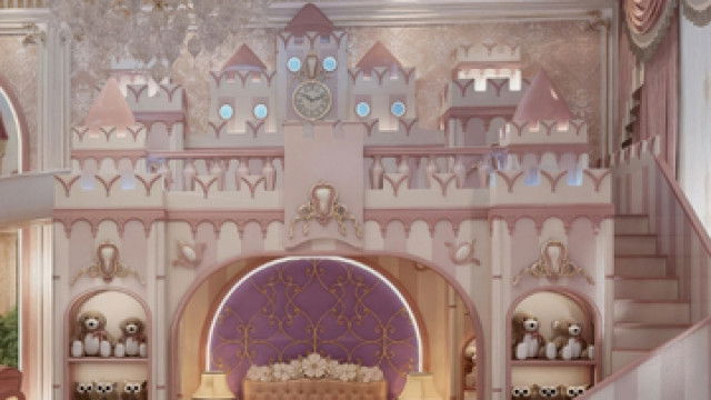 Princess Style Kids bedroom design ideas