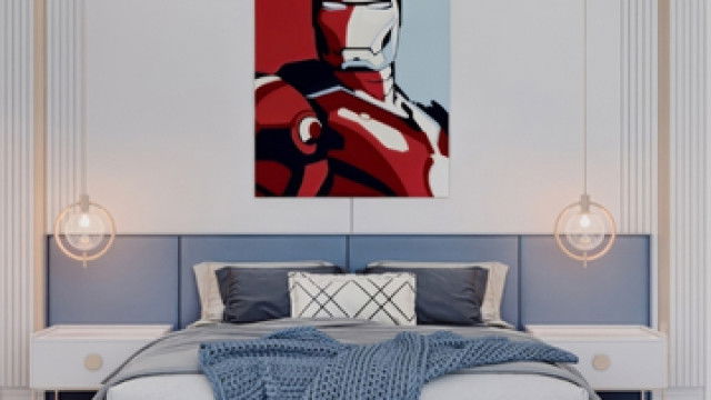 Ferrari Themed Children's Room Interior