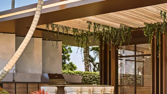 مقاول تصميم المناظر الطبيعية في فيلا يالبراري